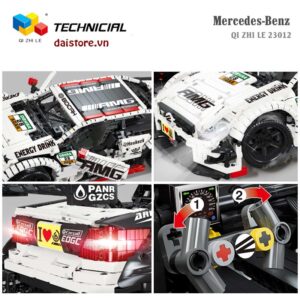 qizhile 23010, qi zhi le 23010, ô tô đồ chơi, đồ chơi lắp ráp