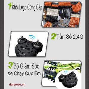 cada c51007, đồ chơi lắp ráp, đồ chơi ô tô lắp ráp,