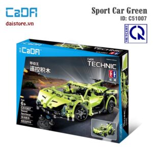 cada c51007, đồ chơi ô tô lắp ráp điều khiển, oto đồ chơi