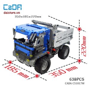 cada c51017, lego xe tải, xe tải lego, lego ô tô tải