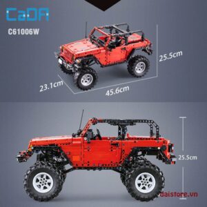 cada c61006, bộ xếp hình lego, đồ chơi lắp ráp điều khiển,