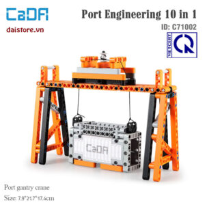 cada c71002, xe đồ chơi, xe container đồ chơi, lego xe tải