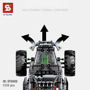 oto đồ chơi lắp ráp điều khiển sy block 8880, sy block 8880,