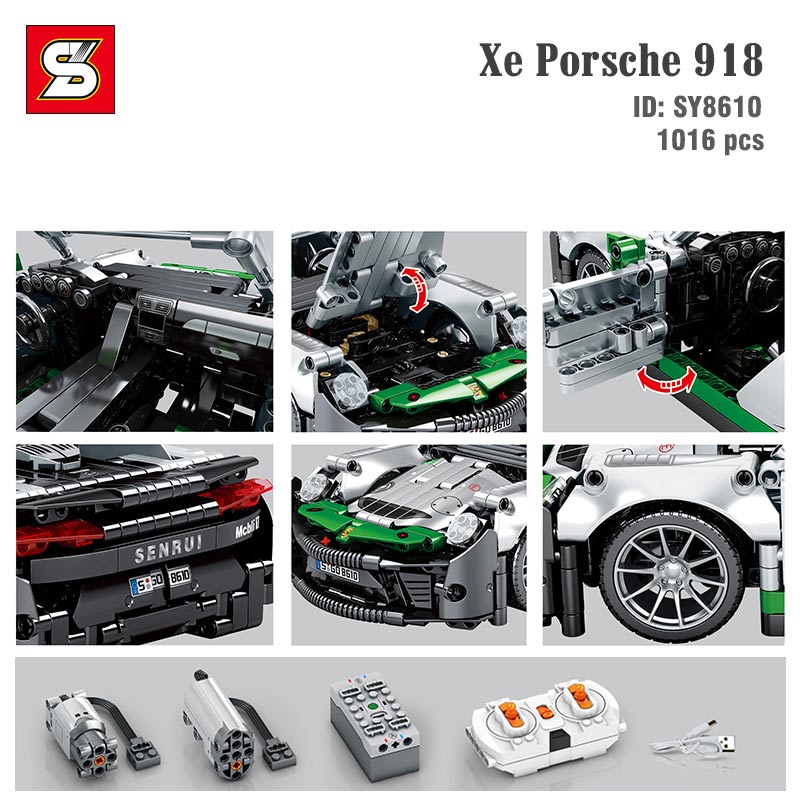 sy block 8610, sy 8610, lego technic giá rẻ, lego xe ô tô