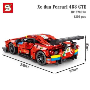 sy block 8613, xe hơi điều khiển, lego xe ô tô mô hình, ô tô đồ chơi trẻ em