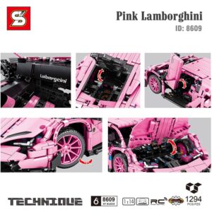 sy8609, sy block 8609, xe oto đồ chơi, xe đồ chơi điều khiển từ xa,