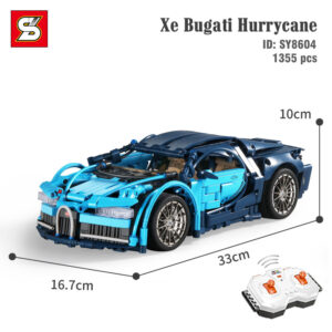 sy block 8604, sy 8604, xe ô tô đồ chơi, o to đồ chơi, đồ chơi xe bugati hurrycane