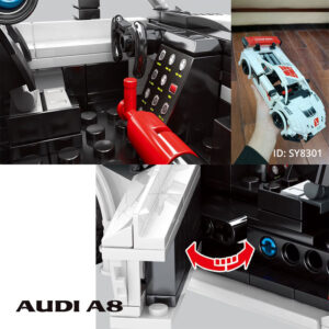 sy block 8301, sy8301, đồ chơi siêu xe mô hình, đồ chơi lego, lego audi a8