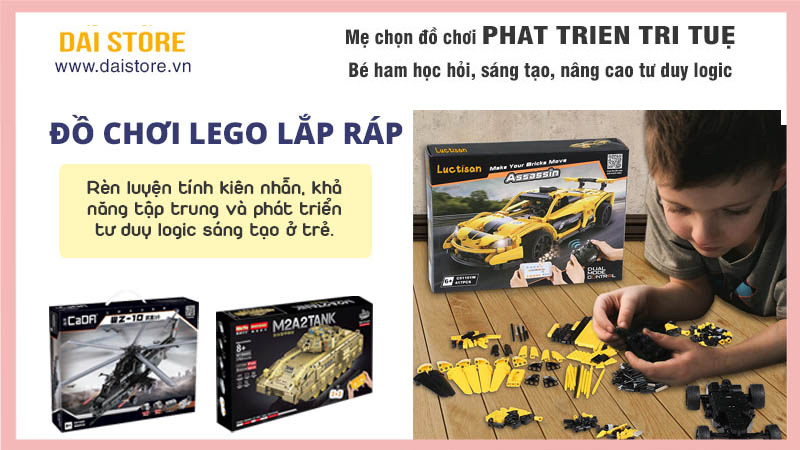 đồ chơi lego, xe lắp ráp, đồ chơi trí tuệ