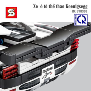 sy block 8303, sy8303, đồ chơi sy, lego xe koenigsegg, đồ chơi lego