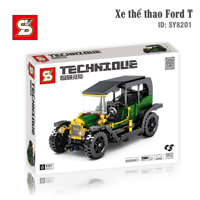sy block 8201, sy8201, ô tô lego, xe lego, xe lắp ráp, đồ chơi oto lắp ráp,