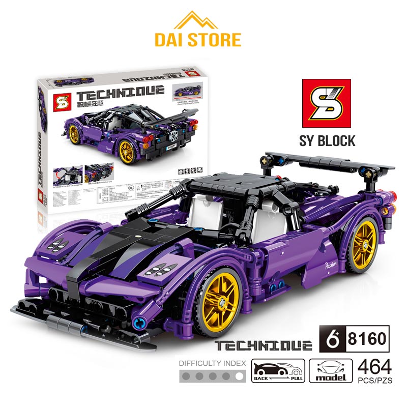 sy block 8160, sy8160, mô hình xe ô to đồ chơi, đồ chơi lego giá rẻ,