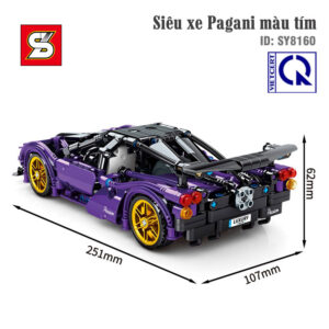 sy block 8160, sy8160, ô to mô hình đồ chơi trẻ em, ô tô lego, xe đồ chơi