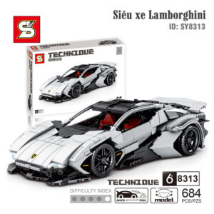 sy block 8313, sy8313, lego đồ chơi, lego siêu xe, siêu xe mô hình lamborghini