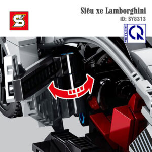 sy block 8313, sy8313, đồc chơi lego, đồ chơi xe hơi, đồ chơi xe lamborghini