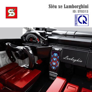 sy block 8313, sy8313, đồc chơi lego, đồ chơi xe hơi, đồ chơi xe lamborghini