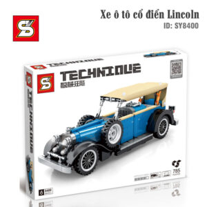 sy block 8400, sy8400, xe lắp ráp, mô hình xe cổ điển, đồ chơi xe mô hình