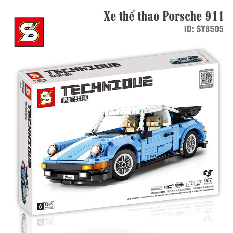 sy block 8505, sy8505, lego xe lắp ráp, đồ chơi xe porsche, xe porsche đồ chơi, đồ chơi mô hình siêu xe