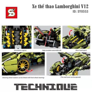 sy block 8553, sy8553, lamborghini đồ chơi, lamborghini xe đồ chơi điều khiển từ xa,