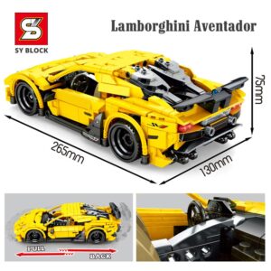 sy block 8300, sy8300, lamborghini sy block 8300, lamborghini lego, lego xe hơi