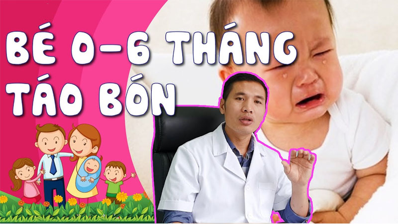 trẻ bị táo bón, trẻ sơ sinh bị táo bón, táo bón ở trẻ sơ sinh