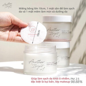 Bông tẩy trang dưỡng da, bông tẩy trang sẵn nước,